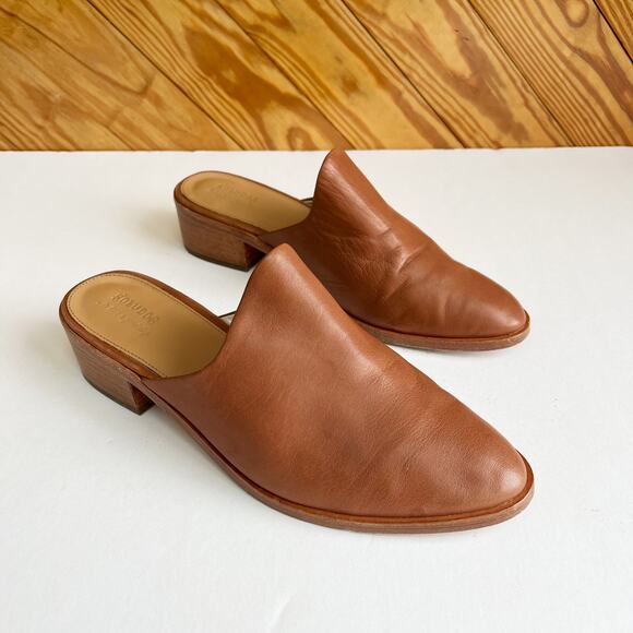 Soludos Venetian Leather Mule Tan 9.5 - Picture 2 of 6